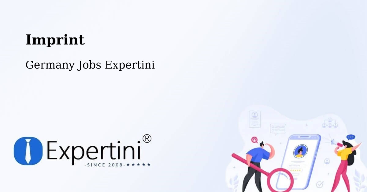 Imprint – Albbruck - Germany Jobs Expertini
